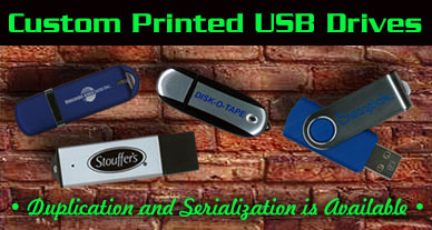 USB Custom Printed